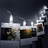 イルミネーションライト INorton ストリングライト ワイヤーライト クリップ型電球 太陽光発電 省エネ 自動点灯 IP65防水仕様 フェアリーライト クリスマス パーティー飾りライト