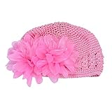 Yoyorule Flower Toddlers Infant Baby Girl Lace Hair Band Headband Headwear Hat (Pink) by Yoyorule