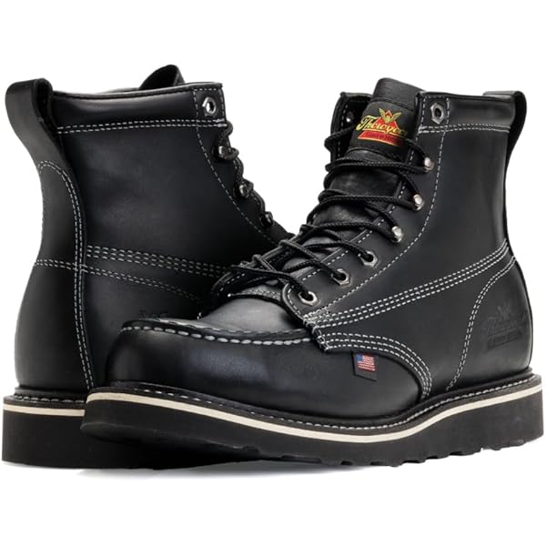 【#25】Thorogoodワークブーツ ブラック箱付き Amazon | Thorogood American Heritage 6インチ スチールトゥ