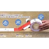 丁張用テープ 粘着 コンクリート面 荒材 HTRE50-30 ハイビスカス 丁張ロッドエコ50 赤白30cm間隔 50mm幅
