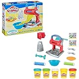 ハズブロ(HASBRO) プレイ・ドー Play-Doh ねんどでパスタやさん、対象年齢3才以上、こむぎねんど 5個付き E7776 正規品