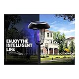 RaiFu 蚊取り器 蚊ランプ モスキートキラー ランプ センサーライト 光センサー 防水 ソーラーパワー ナイトライト 装飾