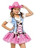 Fun World Girls' Rodeo Sweetie Costume Multicoloured Small by Fun World