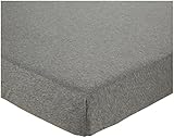 Burt's Bees Baby Jersey Fitted Crib Sheet- Heather Gray by Burt's Bees Baby