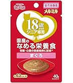 【賞味期限 2026年11月】1袋あたり75円 メルミル キャットフード 介護期用 国産 高栄養食 まぐろ MM-7 LOHACO - キャネット メルミル シニア 介護期用 まぐろ 30g 国産 6袋