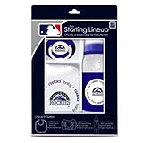 MLB Baby Fanatic Bib , Bottle & Pacifier Gift Set S