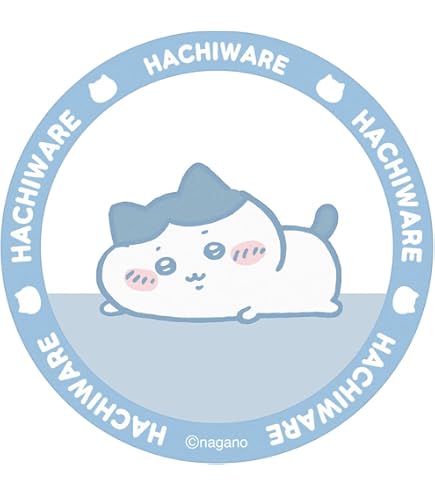 Amazon | ステッカー ちかわ ハチワレ うさぎ 古本屋 カニちゃん