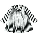 【秋冬物】 nico hrat(ニコフラート) 綿レーヨン天竺ボーダーワンピース 80cm /MG NO.B-250862