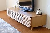 ISSEIKI TVボード ナチュラル153cm 木製家具 【BL-10-2】