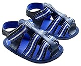 ベビーシューズ　ファーストシューズ　サンダル　マジックテープ　ブルー　2755 (11cm)
