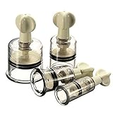 J.A.Y 自宅で ニップルサッカー 乳首 吸引器 陥没乳首 改善マニュアル付き (S+M+L+XL)