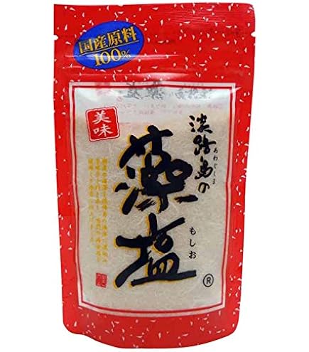 Amazon.co.jp: 120g 1袋 / もしお 淡路島の藻塩/海藻灰から淡路島の