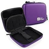 Purple EVA Case With Soft Lining - Compatible with the Juice Power Station / Power Station Go 11200m