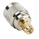 DHT Electronics RF Coaxial Coax Adapter SMA Male to UHF Male PL-259 [並行輸入品]
