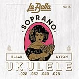 La Bella（ラベラ） ウクレレ弦 ソプラノ用 15 Soprano Black