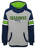 Seattle Seahawks Youth NFL Allegiance」プルオーバーフード付きスウェットシャツ Small (8)