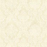 チェサピークmea79152ケントベージュGardenダマスク壁紙