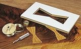 MLCS 9177 Brass Router Inlay Kit with Router Bit [並行輸入品]