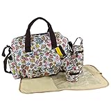 ECOSUSI 5-piece set includes Diaper bag + Changing pat + Transparent wet bag + PVC bag + Pacifier ba