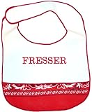 Jewish Baby Bib - Fresser (Yiddish Big Eater) by Davida for think-yiddish