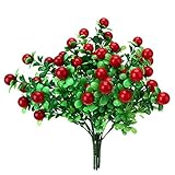 観葉植物 家庭やパーティ飾り 造花 10本セット Broadroot (#03)