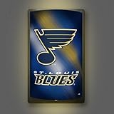 High Quality Officially Licensed NHL Team Logo MotiGlow Light Up Sign