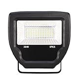 ProGreen LED 投光器 投光機 フラッドライト30w 3000k 電球色 広角 防水 室内 屋外照明作業灯、 駐車場灯、看板灯、防犯灯