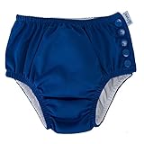 アイプレイ Iplay 水着 男の子用 Mサイズ オムツ機能付 スイムパンツ スイムウェア 721200-608-42 ネイビーモンキー Swim Wear Snap Reusable Absorbe