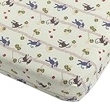 Lambs & Ivy Crib Fitted Sheet, Butterscotch (Discontinued by Manufacturer) [並行輸入品]