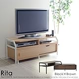 Re・conte Rita テレビ台 Extention TV Rack リコンテ リタ/ブラック