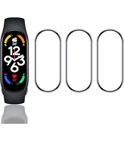 Amazon.co.jp: 【2枚セット】対応 Xiaomi Mi band 7 フィルム