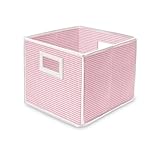 Badger Basket Folding Basket and Storage Cube, Pink by Badger Basket