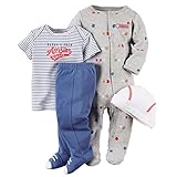 カーターズ（Carter's）2015年秋冬最新作 男の子用未来のアスリートAll-Star豪華4点セット (6months(61-67cm)) [並行輸入品]