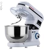 タイムセール20:00~スタンドミキサー業務用 攪拌機 こね機 Amazon | KALELAISU スタンドミキサー 業務用スタンドミキサー 8L大