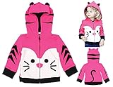 Mini JijiピンクTabby Kitty Catパーカー/ジャケットfor赤ちゃん乳児幼児キッズ用ガールズ カラー: ピンク