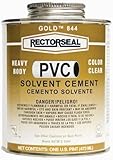 Rectorseal 55954 Quart 844L Heavy Body Low Voc Pvc Solvent Cement [並行輸入品]