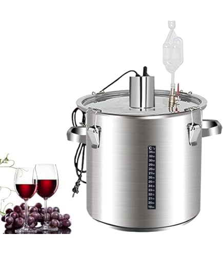 Amazon｜発酵 タンク 家庭用 ワイン発酵槽 サーモスタット