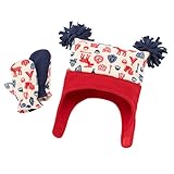 Jumping Beans Little Boysフリース帽子&ミトンセット – 2t-4t US サイズ: S カラー: マルチカラー