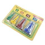 Boger 4サイズファブリックバイアステープメーカー6 mm 12 mm 18 mm 25 mmバインディングツール縫製キルティング
