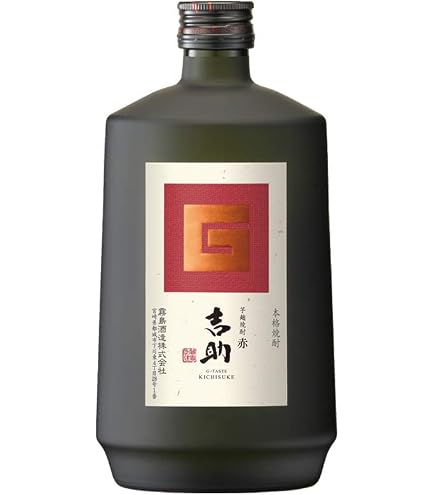 Amazon.co.jp: 霧島酒造 芋麹焼酎 吉助〈黒〉 25度 720ml : 食品・飲料