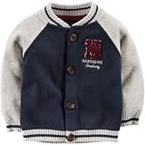 カーターズ Carter's/ バーシティカーディガン ネイビー アウタージャケット 3ヶ月【並行輸入】