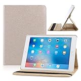 TOPCHANCES 360度回転PUレザーケーススマートカバースタンドfor Ipad Air 2 ( iPad 6 ) 2014モデルタブレットケースWスタイラスペン&クリーニングクロス
