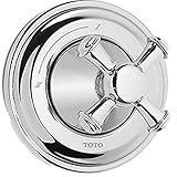 Toto TS220DW#CP Vivian Two-Way Diverter Trim-Cross Handle, Polished Chrome by Toto [並行輸入品]