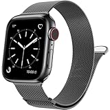 コンパチブル Apple Watch バンド コンパチブル アップルウォッチバンド 42mm 44mm 45mm 49mm 無段階調節 マグ