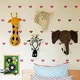 DIY 防水壁ステッカー 取り外し可能 ホームビニル 移し絵 子供の部屋の装飾 グレー