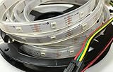 柔軟なアドレス指定可能なプログラム可能なLEDストリップライト5050 APA102 30leds / m 防水 dc5v夢の色
