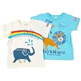 La Chiave(ラ キエーベ) 半袖Ｔシャツ (80～130cm) キムラタンの子供服 (53616x53816-162) ブルーグリーン 100