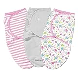 SwaddleMe Original Swaddle 3-PK, Ellie Flower (SM) by SwaddleMe [並行輸入品]