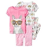Carter's SLEEPWEAR ベビー・ガールズ カラー: ピンク