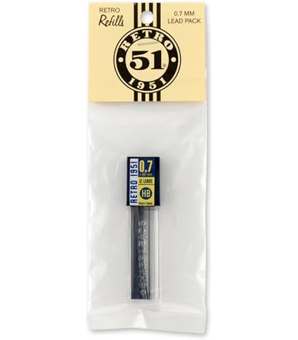 Retro 1951 Hexomatic .7mm Bleistift – Mechanischer Bleistift In Schwarz, Inspiriert Von Rotring 600